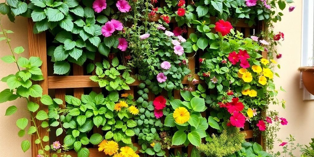 Vertikales Gärtnern: Ideen für kleine Flächen