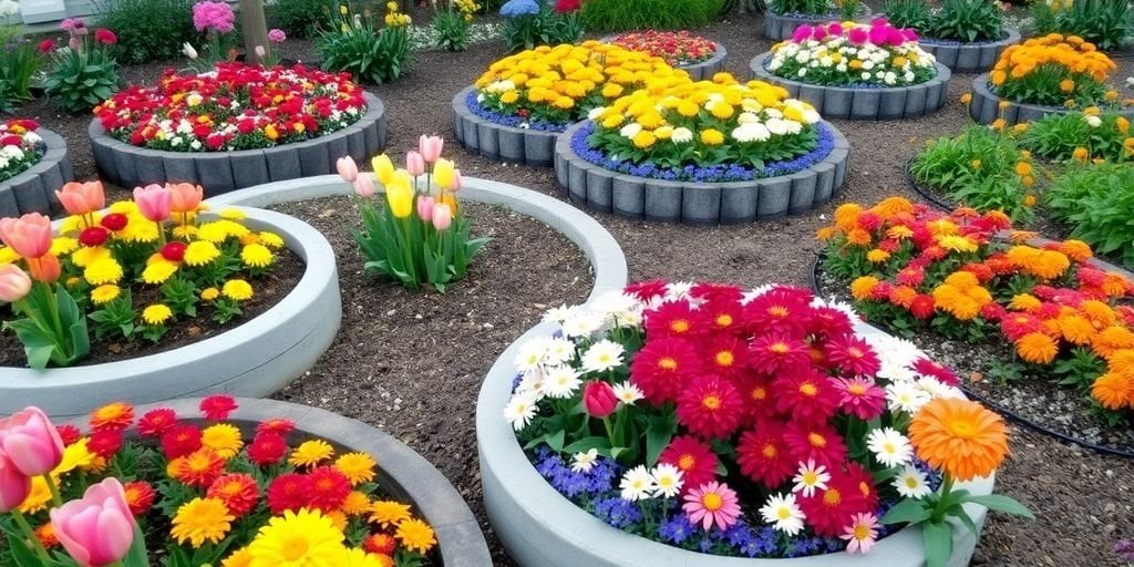 Blumenbeete gestalten: Die besten Ideen für ein farbenfrohes Beet