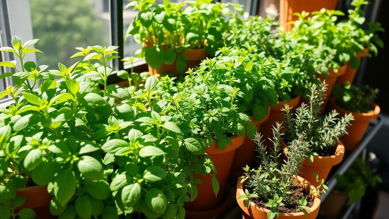 Kräutergarten auf dem Balkon: Frische Kräuter auf kleinem Raum