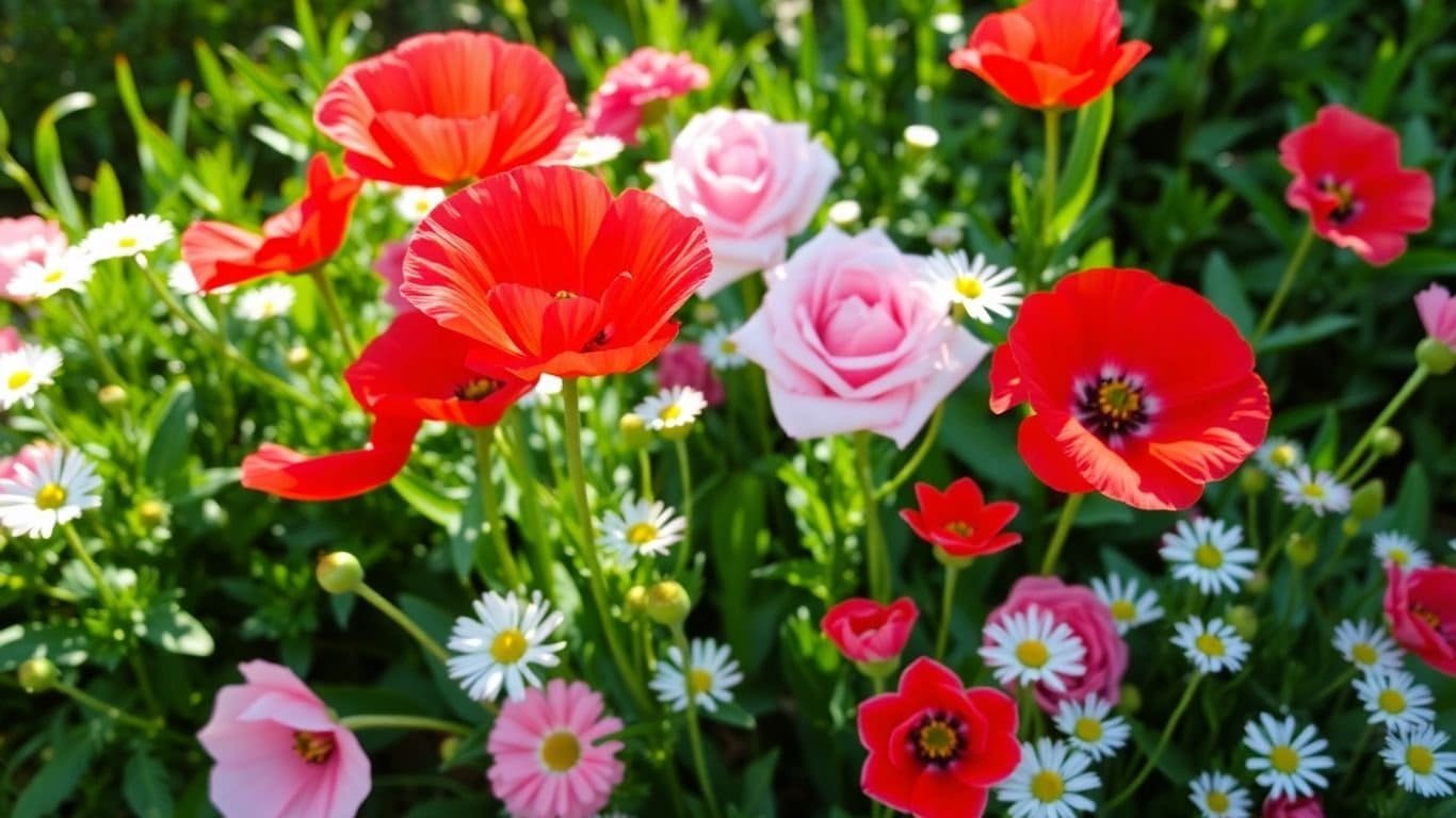 Blumenbeete gestalten: Farben harmonisch kombinieren