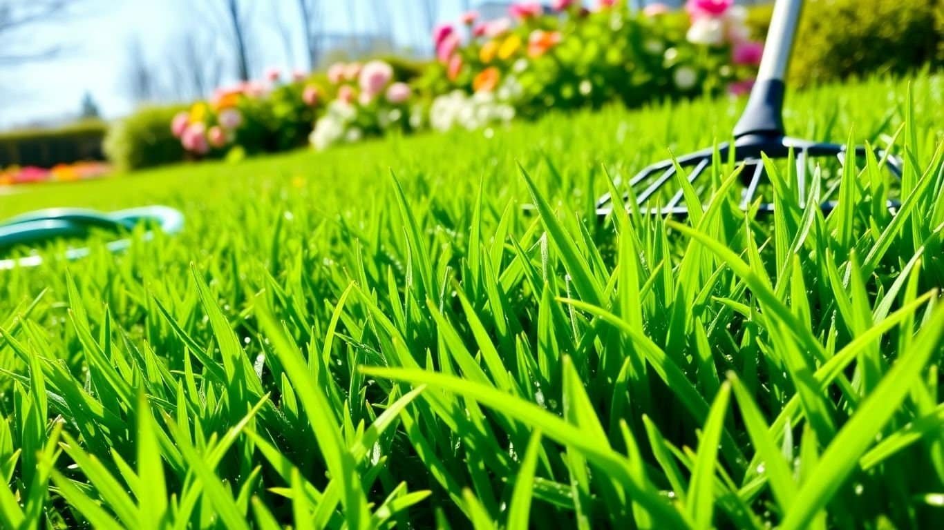 Rasenpflege im Frühjahr: Der perfekte Start in die Saison